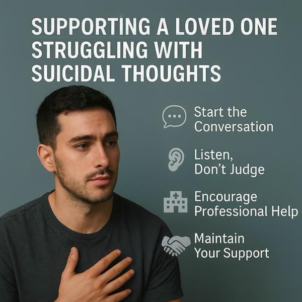 Supporting a Loved One Struggling with Suicidal Thoughts